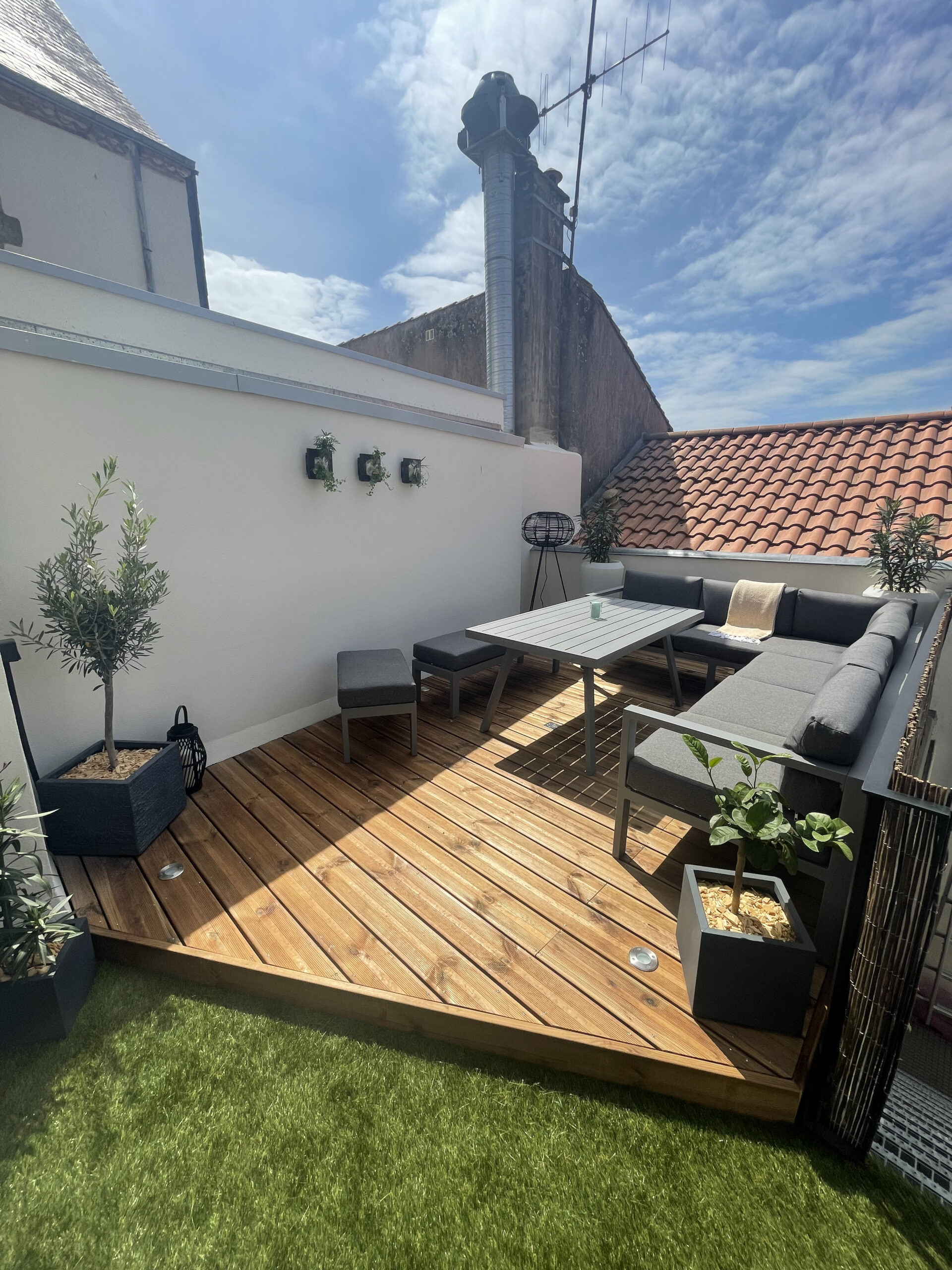 Installation terrasse sables d'olonne hr rénovation